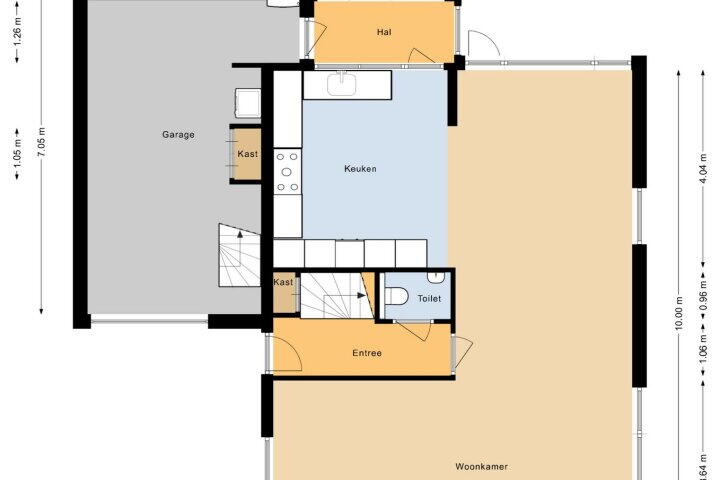Plattegrond – Bremlaan 26, Heerhugowaard