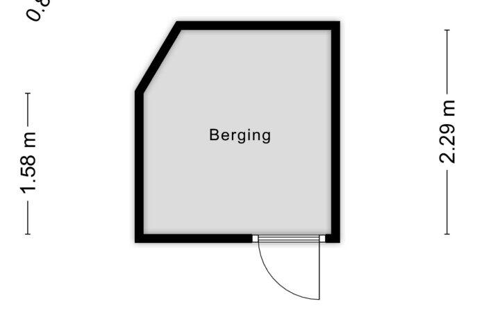 Plattegrond – Brentanostraat 136, Amsterdam