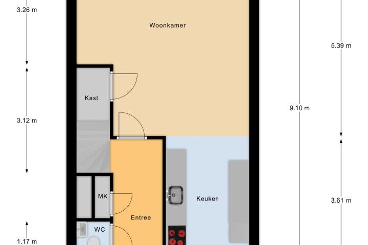 Plattegrond – Breukzone 18, Boekel