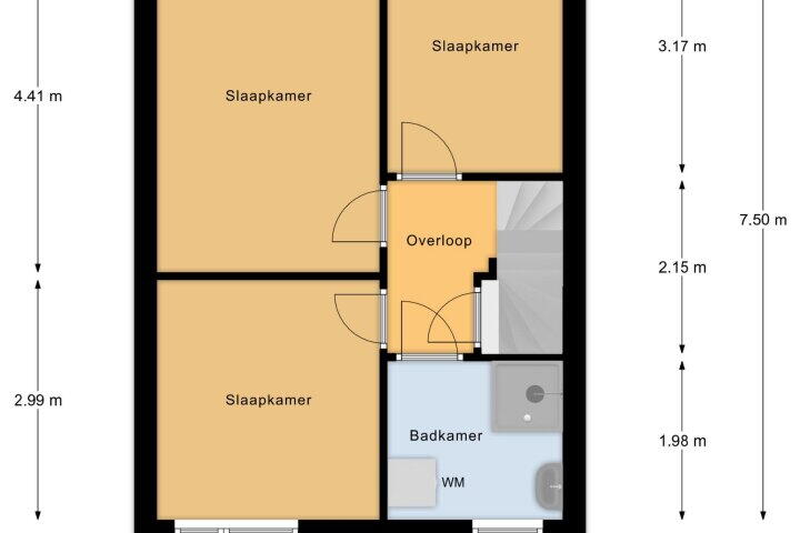 Plattegrond – Breyenrode 61, Schinnen