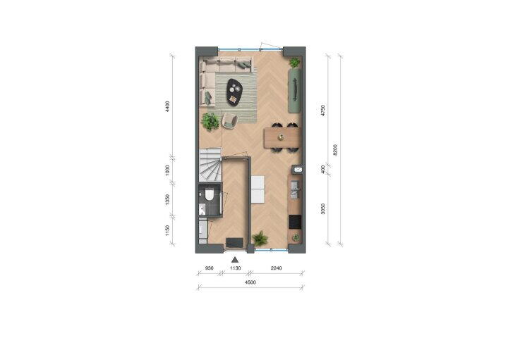 Plattegrond – Brigade 12, Steenwijk