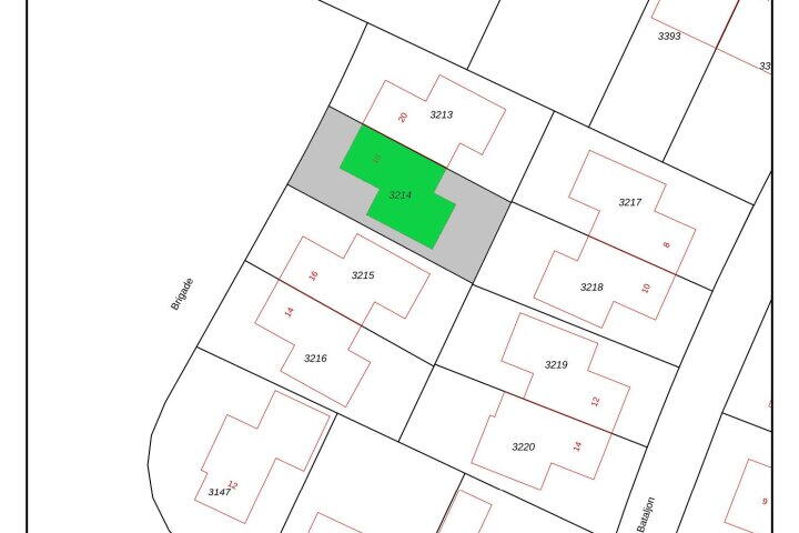 Plattegrond – Brigade 18, Steenwijk
