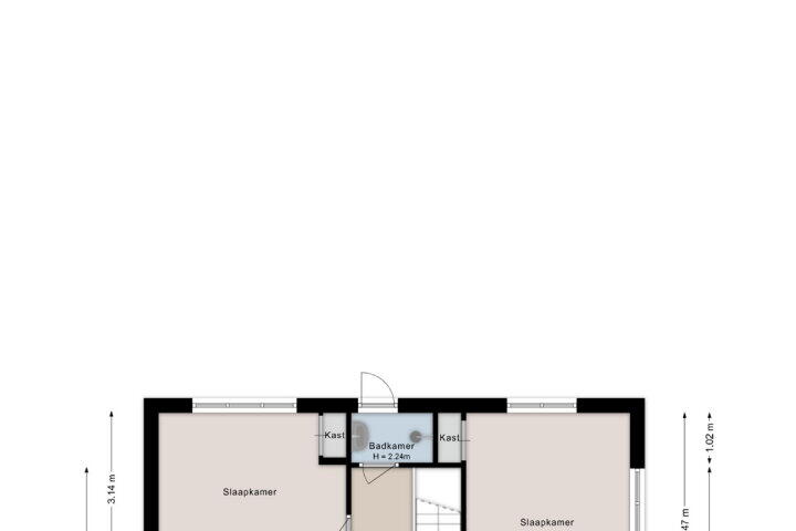 Plattegrond – Brink 14, Scheerwolde