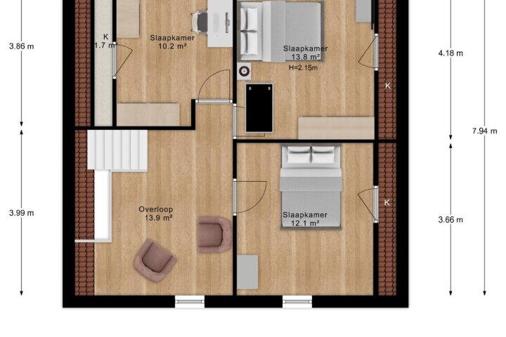 Foto 59 - Broeksestraat 26, Babyloniënbroek