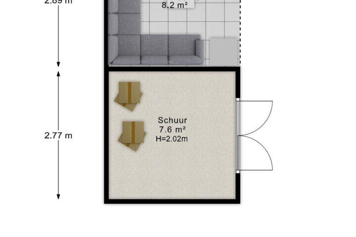 Plan – Broeksestraat 26, Babyloniënbroek