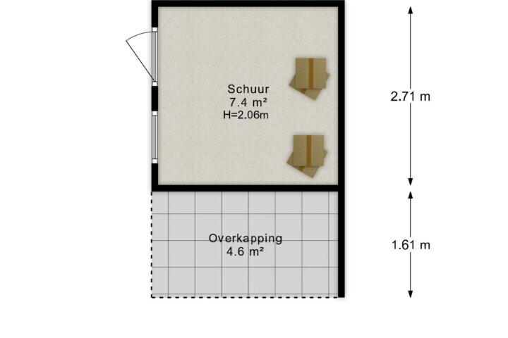 Plan – Broeksestraat 26, Babyloniënbroek