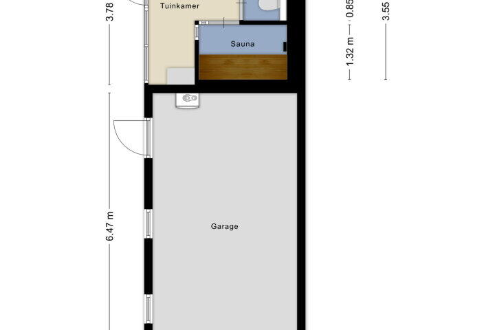 Plattegrond – Bronkhorstdreef 24, Roosendaal