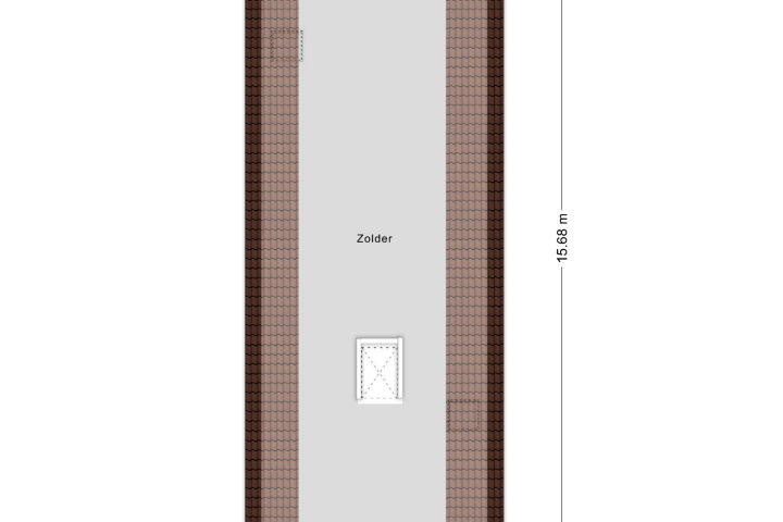 Plattegrond – Bronkhorstdreef 54, Roosendaal