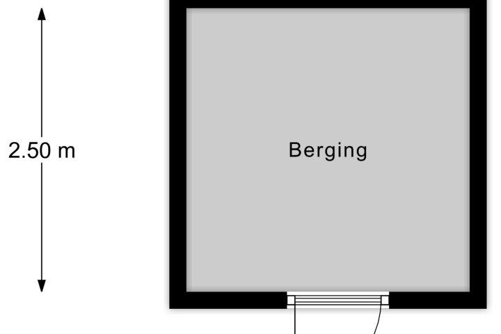 Plattegrond – Bronkhorstweg 4, Velp (NB)