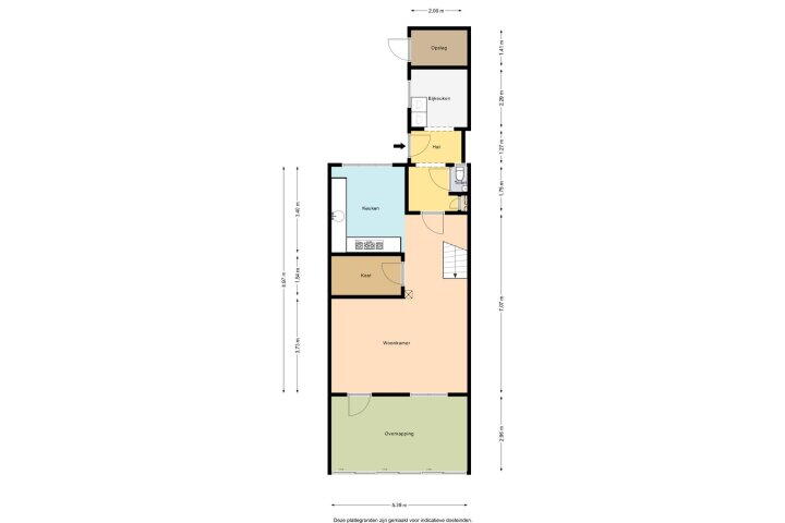 Plattegrond – Brouwerij 28, Gorredijk