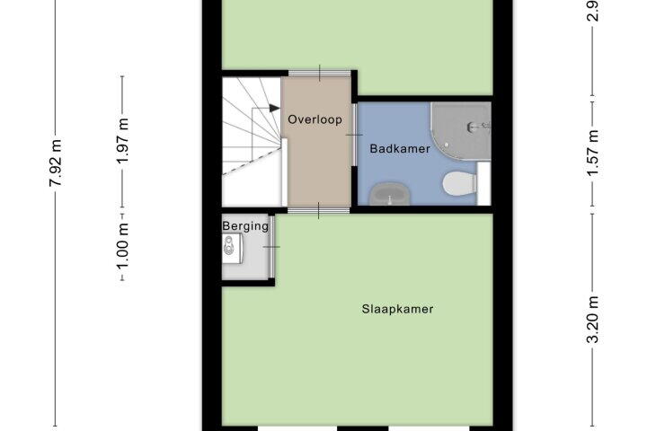 Plattegrond – Brouwerstraat 31, Den Helder