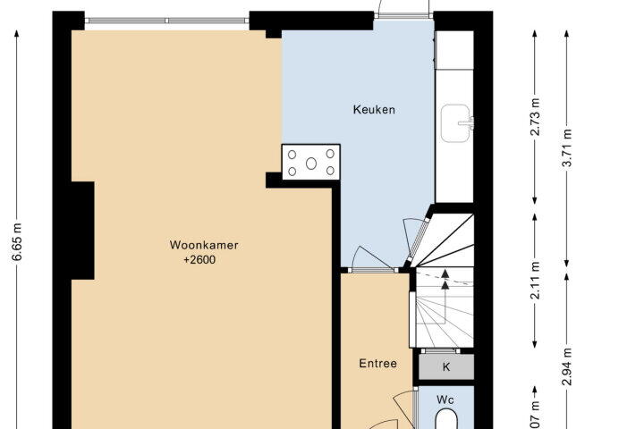 Plattegrond – Bruinkoolweg 28, Heerlen