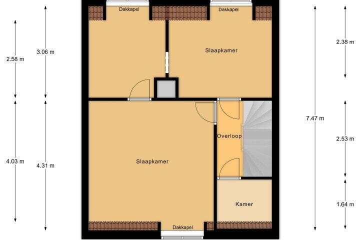 Plattegrond – Brunahildestraat 39, Brunssum