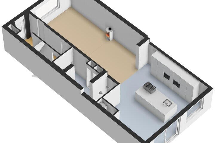 Plattegrond – Brunahildestraat 39, Brunssum