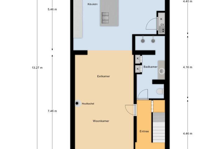 Plattegrond – Brunahildestraat 39, Brunssum