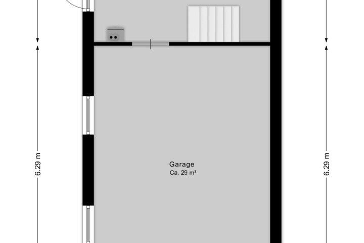 Plattegrond – Brunstingerstraat 54, Beilen