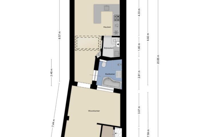 Plattegrond – Brusselseweg 97, Maastricht