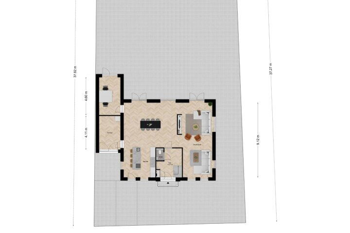 Plattegrond – Buidelmeeslaan 9, Almere