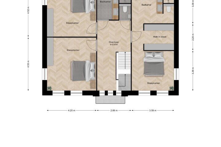 Plattegrond – Buidelmeeslaan 9, Almere