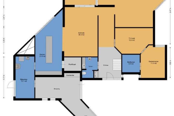 Plattegrond – Buitenhof 9, Vriezenveen