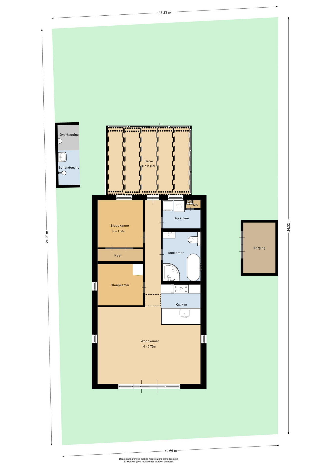 Plattegrond 6 - Bultweg 25 R 18, De Bult