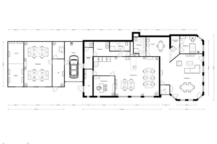 Plattegrond – Buorren 2, Rottevalle
