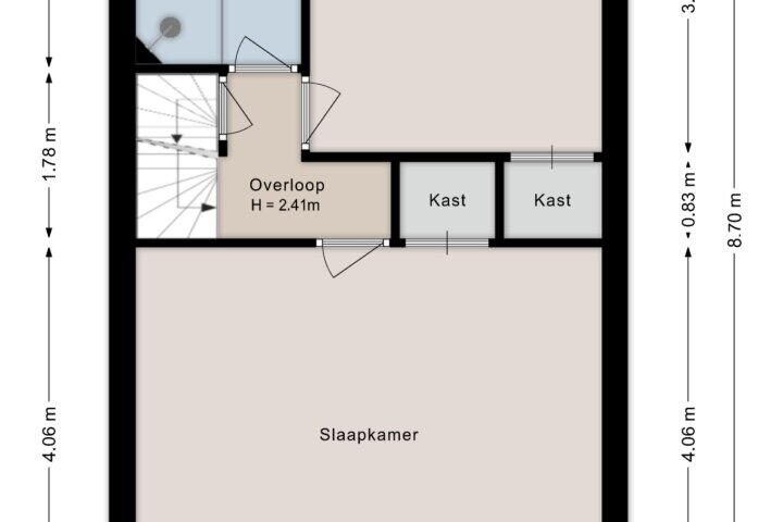 Plattegrond – Burgemeester Kuiperslaan 80, Oldemarkt