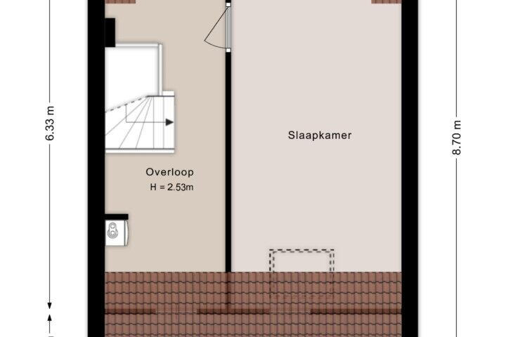 Plattegrond – Burgemeester Kuiperslaan 80, Oldemarkt