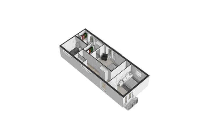 Plattegrond – Burgemeester Martenslaan 51, Leersum