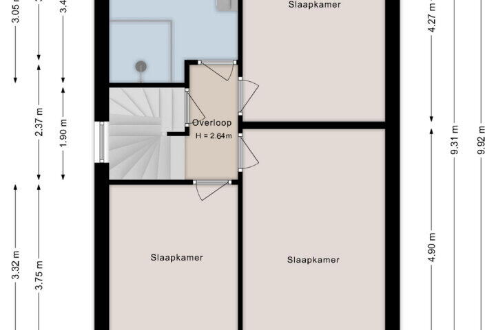 Plattegrond – Burgemeester Nilandtweg 20, Blokzijl