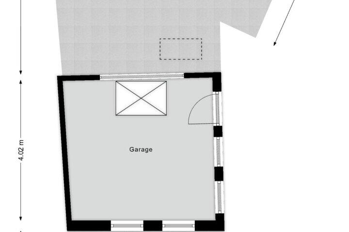 Plattegrond – Burgemeester Schuitestraat 36, Hardenberg