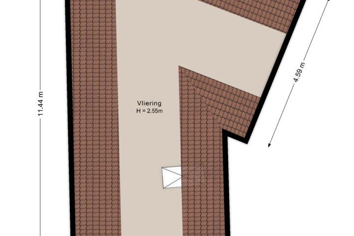 Plattegrond – Burgemeester Schuitestraat 36, Hardenberg