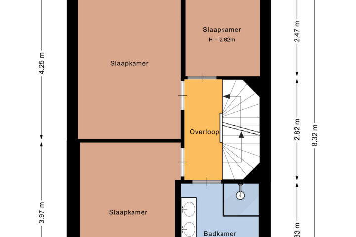Plattegrond – Burgemeester van Dijkesingel 112, Gouda