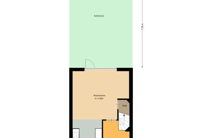 Plattegrond – Burgemeester van Dijkesingel 112, Gouda