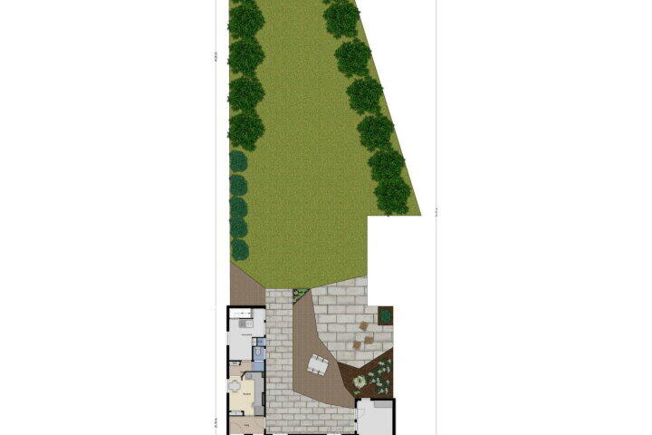 Plan – Burgemeester Voetenstr 23, Ossendrecht