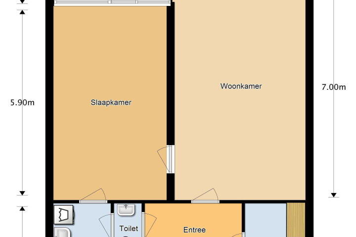 Plattegrond – Burgemeester Wuiteweg 249, Drachten