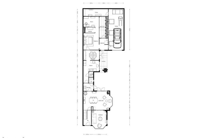 Plattegrond – Burgemeester Wuiteweg 53, Drachten