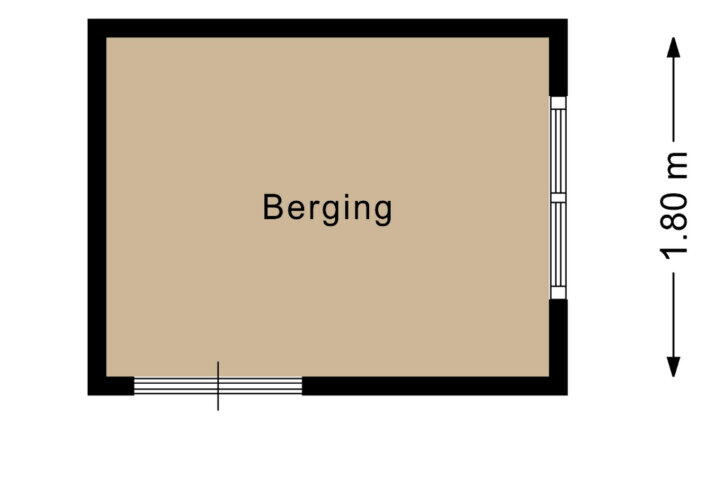 Plattegrond – Busselterweg 29, Darp