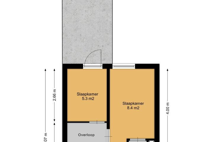Plattegrond – B.W. ter Kuilestraat 336, Enschede