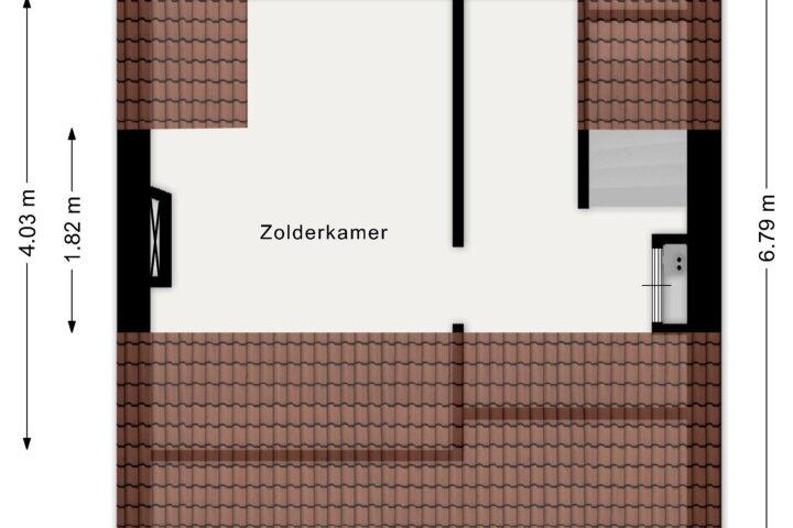 Plattegrond – B.W. ter Kuilestraat 95, Enschede