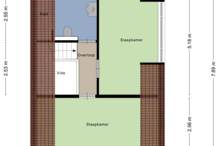 Plattegrond – Caestertstraat 9, Eijsden