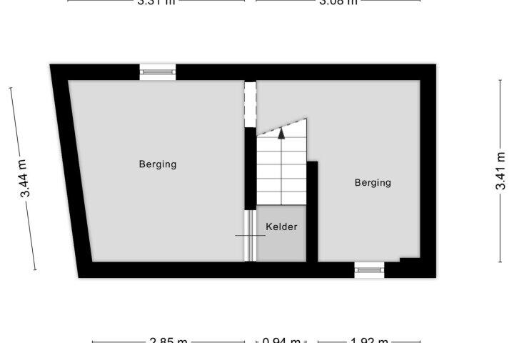 Plattegrond – Caestertstraat 9, Eijsden