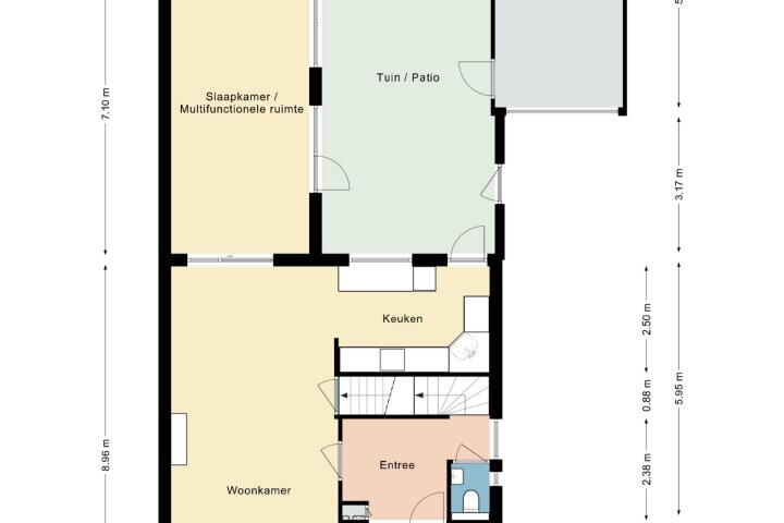 Plattegrond – Caldenbornstraat 9, Voerendaal