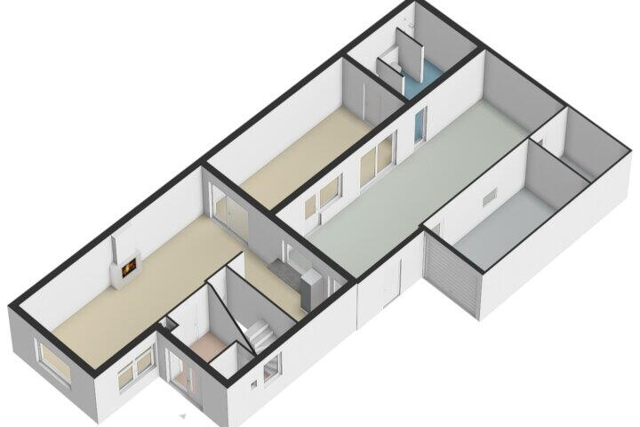 Plattegrond – Caldenbornstraat 9, Voerendaal