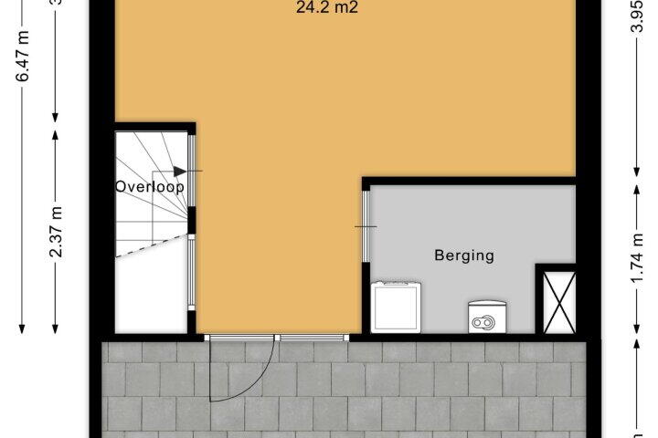 Plattegrond – Calville 65, Boskoop