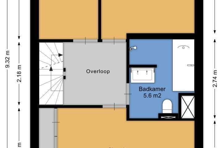 Plattegrond – Calville 65, Boskoop