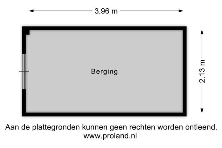Plattegrond – Calville 65, Boskoop
