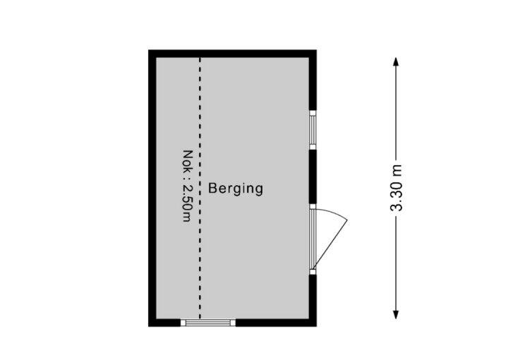 Plattegrond – Camera Obscuralaan 83, Amstelveen