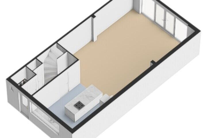 Plattegrond – Camera Obscuralaan 83, Amstelveen