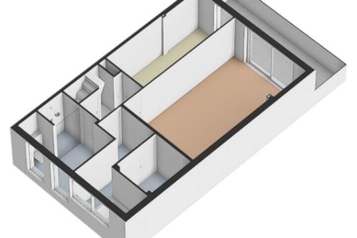 Plattegrond – Camera Obscuralaan 83, Amstelveen